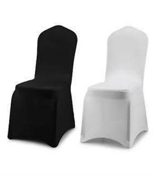 black linen chair covers